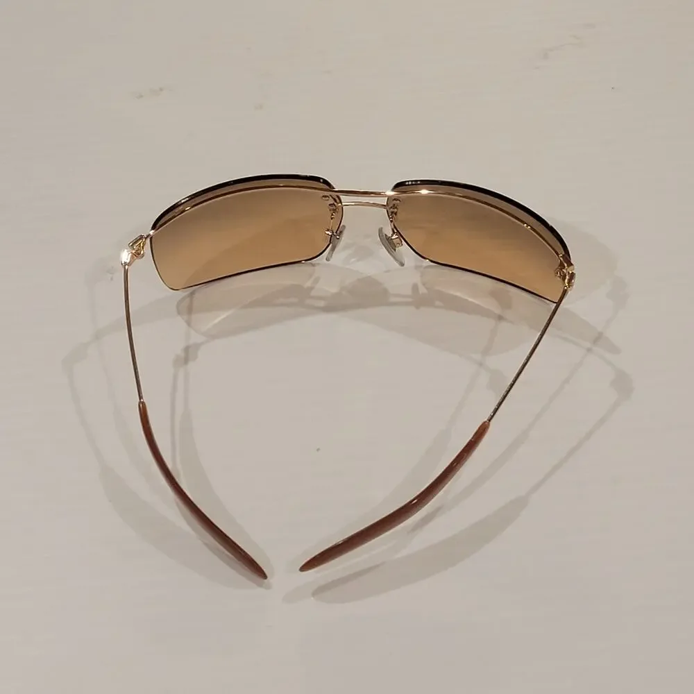 DKNY 7252S 717 Sunglasses 62x14x120 Half rim metal frame